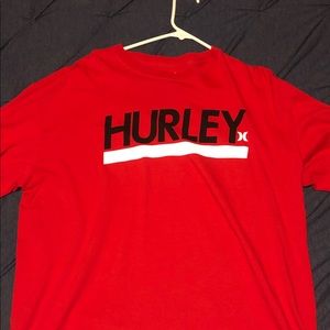 Red Hurley long sleeve tee
